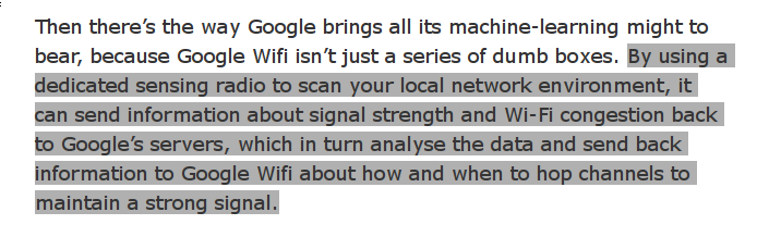 Google Mesh Wifi