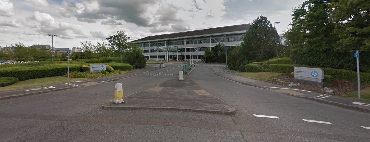 HP headquarters in Bracknell, Berkshire, England