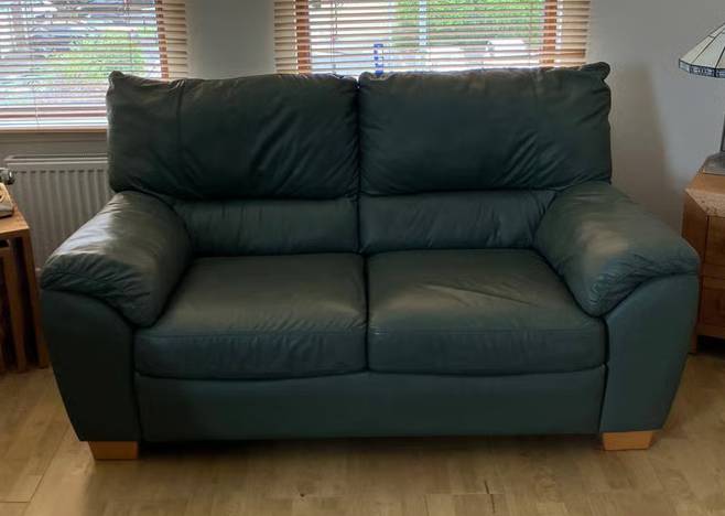 One of the two sofas I bought.
